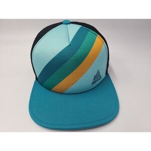 Movi Everyday Mesh Trucker Snap Adjustable Hat Cap Hike Outdoors Men Women Blue